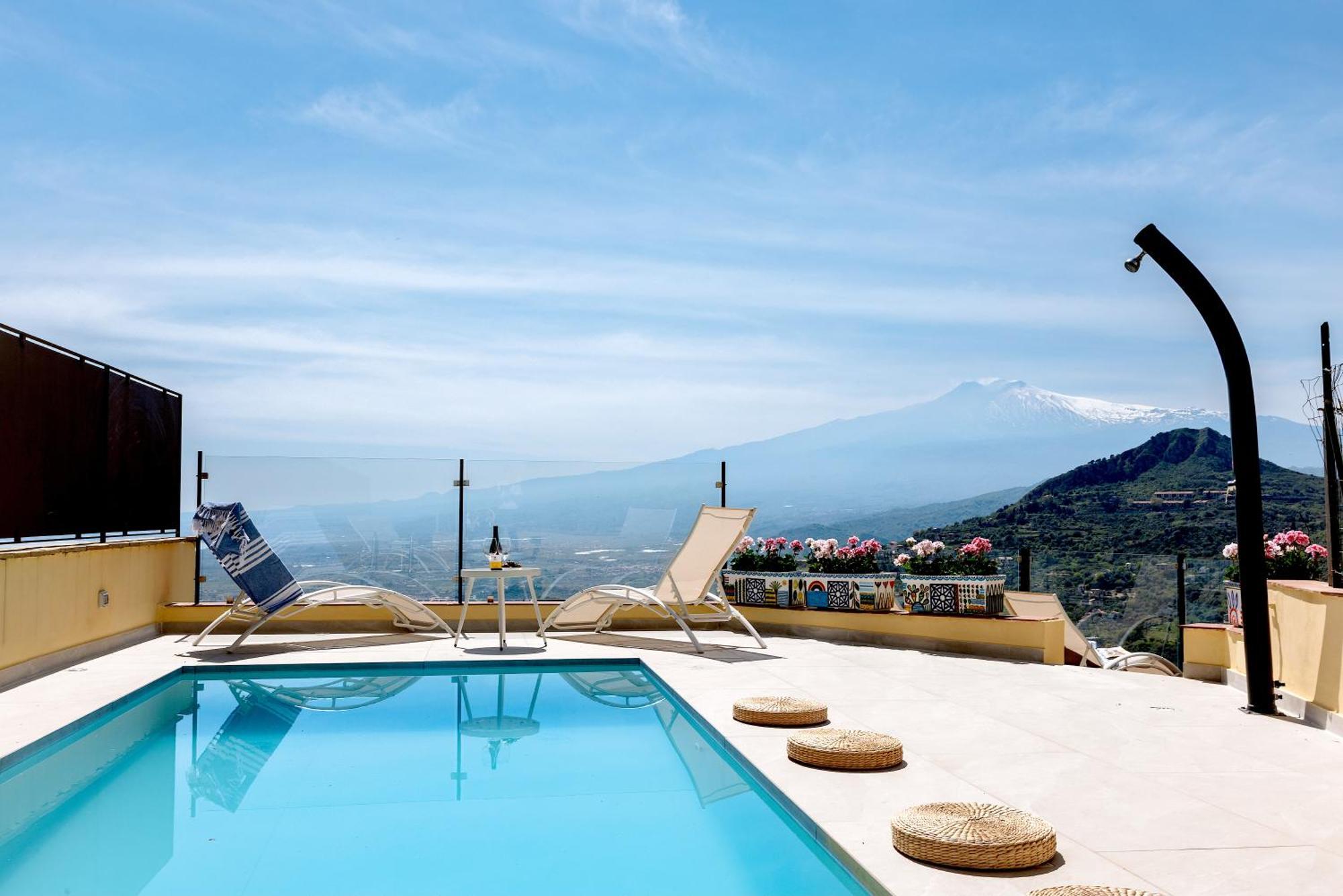 Villa Da Vinci Luxury Panoramic Apartments - Taormina Rooms Collection Εξωτερικό φωτογραφία